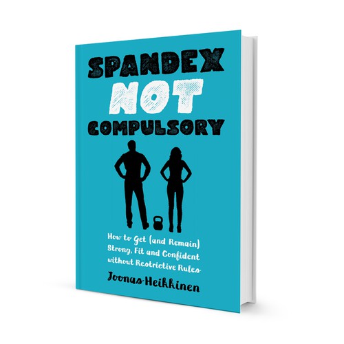 Book cover for fitness book