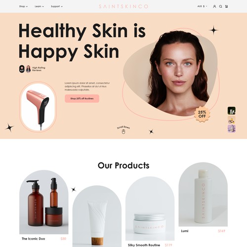 Shopify-Cosmetic and Beauty