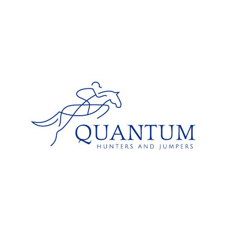Quantum Hunters and Jumpers logo design