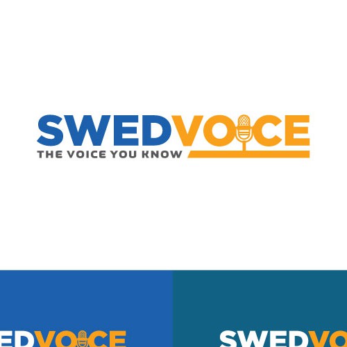 New Logo for voiceover advertising personality - Swedvoice