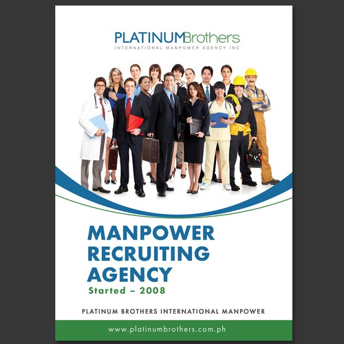 Brochure for Manpower Recruiting Agency