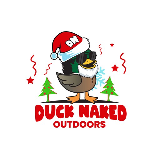 Christmas themed logo