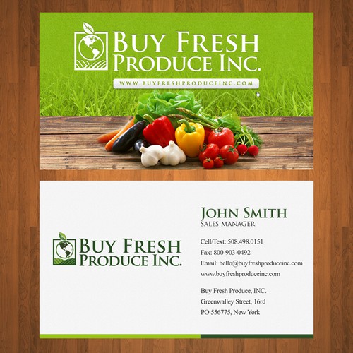 Buy Fresh Produce Inc. needs a new design