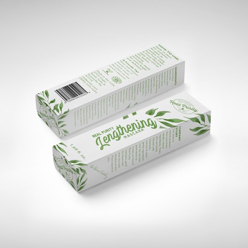 Lengthening mascara box