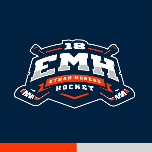 Logo for hockey school