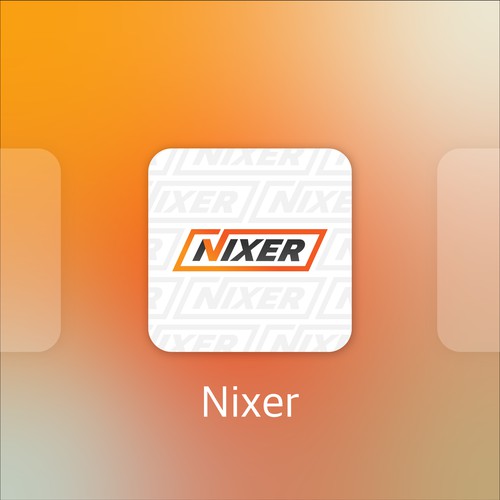 Logo design for Nixer app 