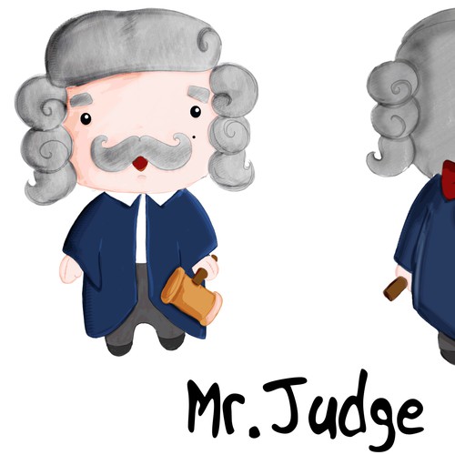 Mr.Judge character design