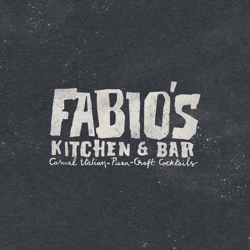 FABIO'S KITCHEN & BAR Logo design