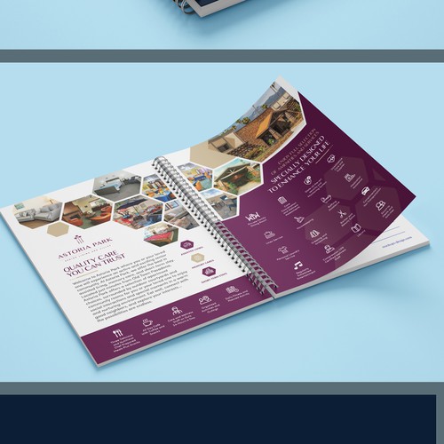 Powerful Spiral Brochure for Assisted Living Communities