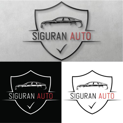 Siguran auto (Safe Car) - Logo