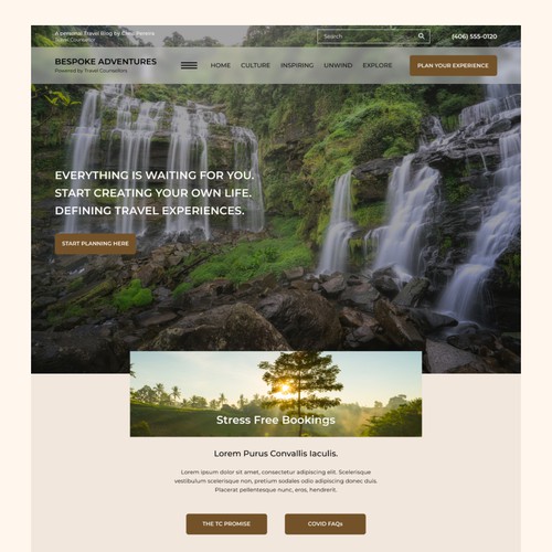 Travel Web Design