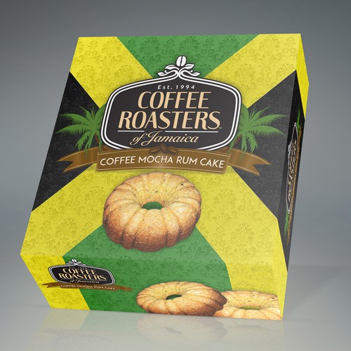 Create 2 Awesome Jamaican Cake Box Designs