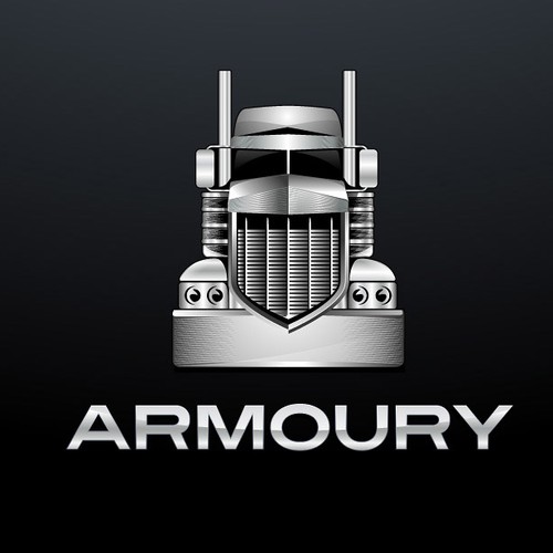 Logo for Armoury, a premium truck parts Supplier