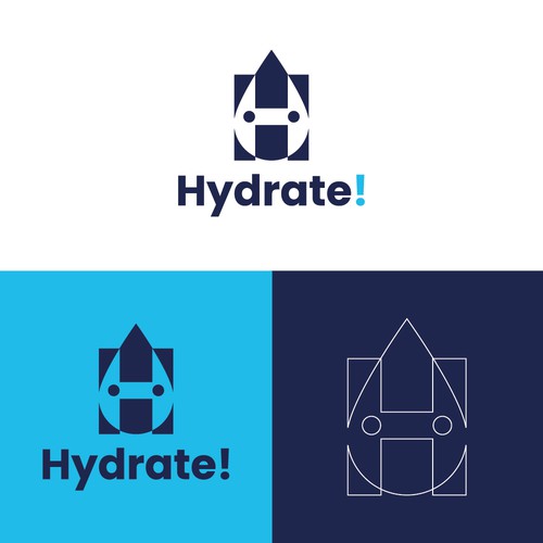 Hydrate! - Logo Design