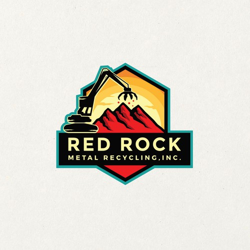 Red Rock Recycling - Logo Design