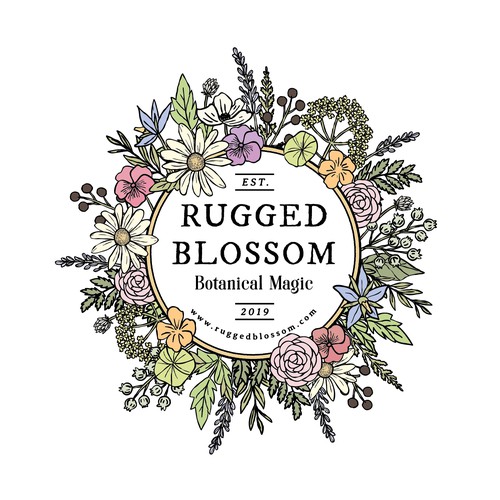 Rugged Blossom Logo