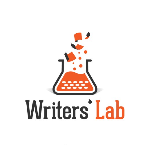 Hip, fresh logo for Writers' Lab workshops