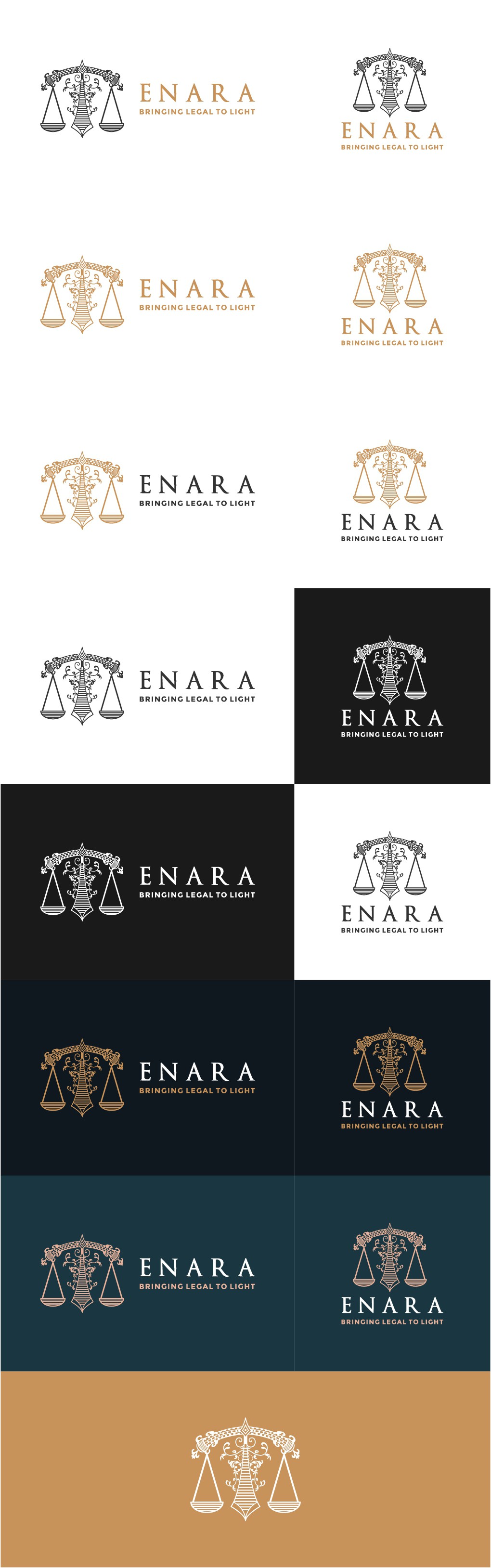 Need a Powerful and Elegant Logo for New Exclusive Law Firm