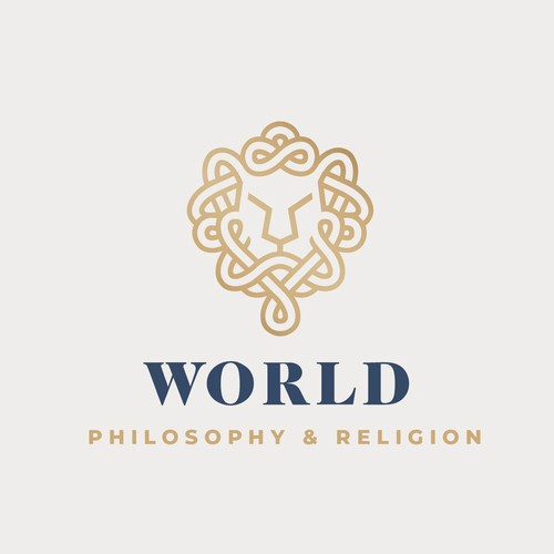 Lion Logo for World Philosophy & Religion BOOK PUBLISHER