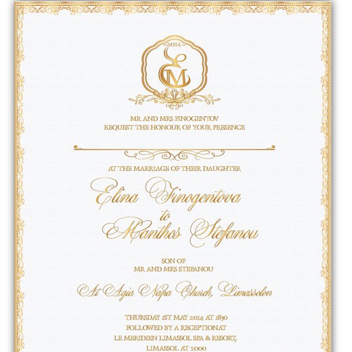 Create a Wedding Invitation