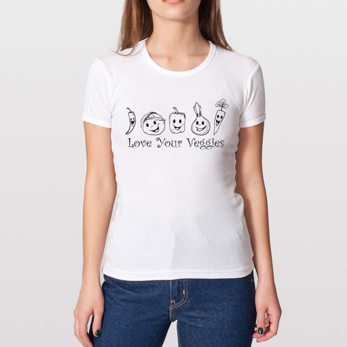 t-shirt for love your veggies