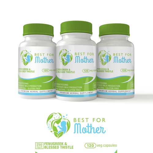 Product label for Best For Mother nutrition.