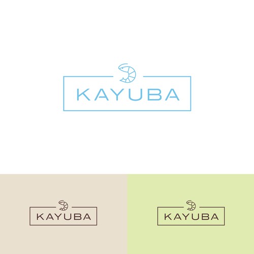 Elegant and clean logo for high quality groceries and food company.