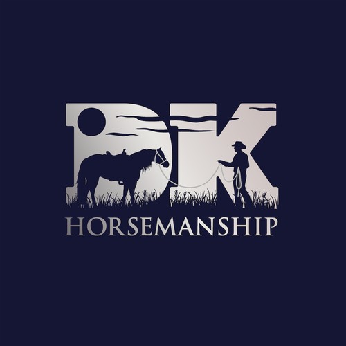 Winning Logo for DK Horsemanship