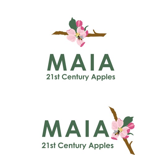 Apple Blossom & Honey Bee