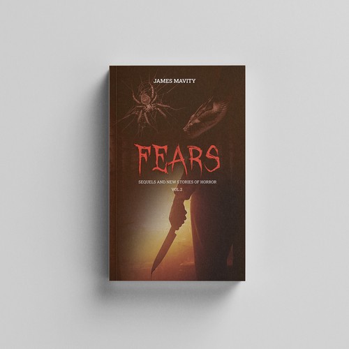 Horror book cover