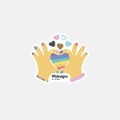 Pride sticker