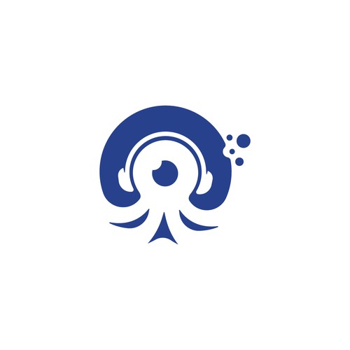 DJ Hub Logo Design