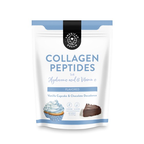 Collagen Peptides packaging design