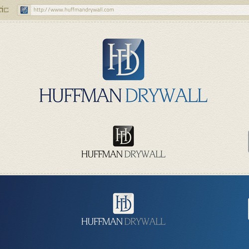 Huffman Drywall Logo