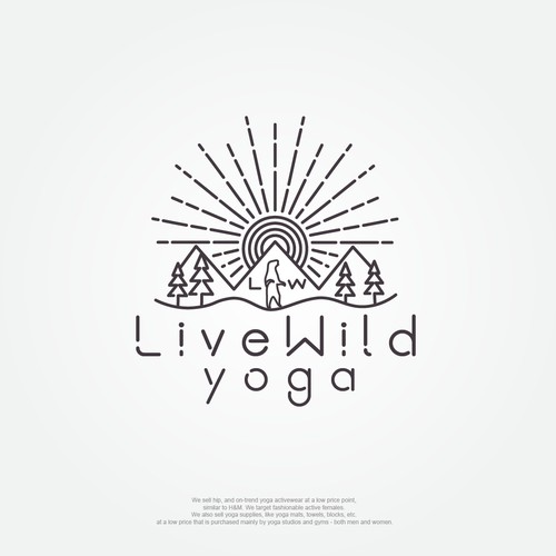 Live Wild Yoga logo