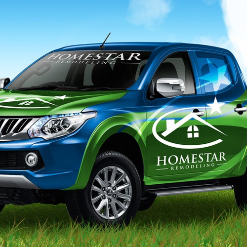 'HomeStar remodeling' car