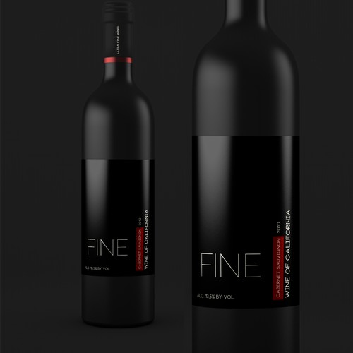 New product label wanted for Ultra Fine Wines
