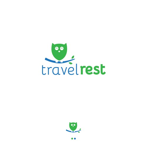 Travelrest Logo Design