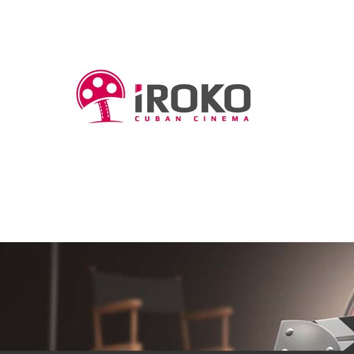 logo design for IROKO Cuban Cinema.