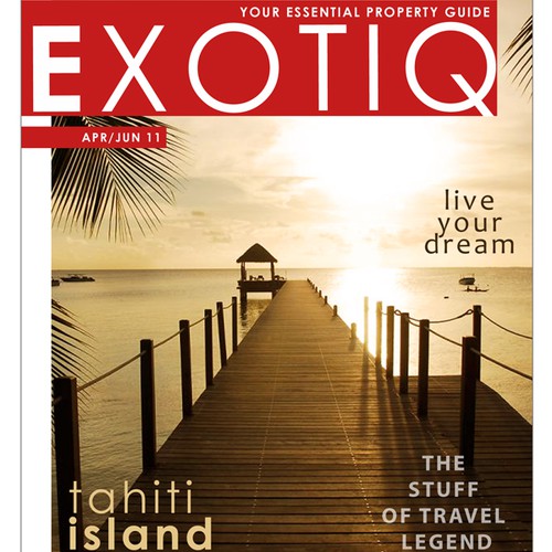 Exotiq Magazine needs a new print design