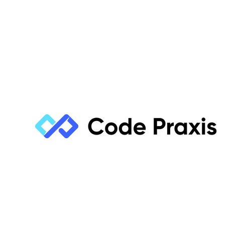 Meaningful logo concept for Code Praxis