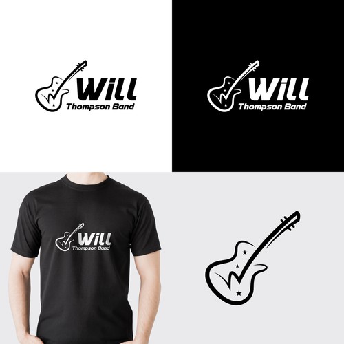 Will Thompson Band logo design