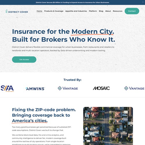 District Cover Design