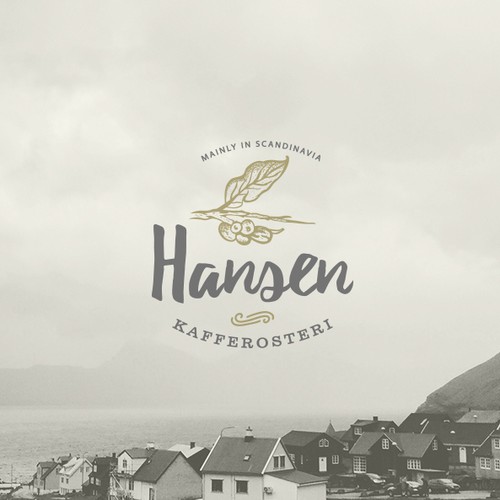 Hansen Kafferosteri – A Handcrafted Logo Rooted in Scandinavian Heritage