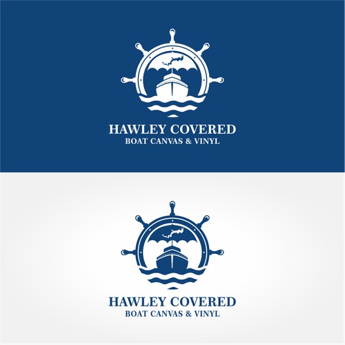 Modern and mature logo for Hawley Covered