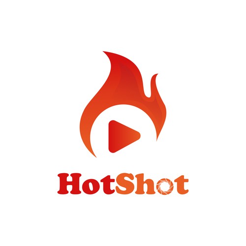 play and fire logo for HotShot App