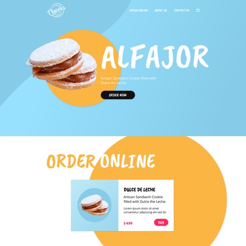 Landing page