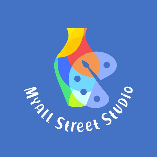 I made this logo design for an Australian Pottery and Art studio.