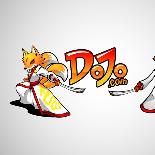 Design fun, stylish logo and mascot for upcoming game portal Dojo.com