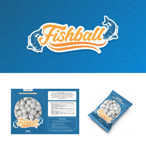 Logo and Packaging Design - PT Fishy Bites